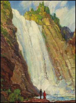 Montmorency Falls, Quebec by Hal Ross Perrigard sold for $1,170
