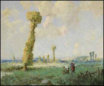 A Normandy Landscape by William Lee-Hankey vendu pour $2,574