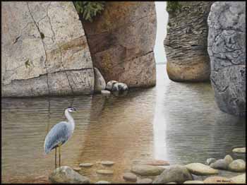 Capilano Heron by Noel Fogarty sold for $563