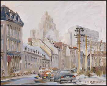 Rue de la Commune by Richard Racicot vendu pour $375