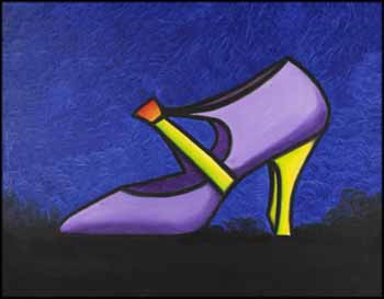 Fancy Women's Shoe I by Joe Average sold for $1,250