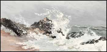 Coastal Scene by Robert David Simpson sold for $563
