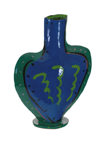 Blue Vase by Kathryn Youngs sold for $375