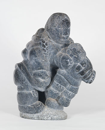 Mother and Child and Baby by Johnny Inukpuk sold for $4,375