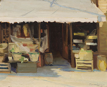The Little Fruit Store by Marion Long sold for $20,000