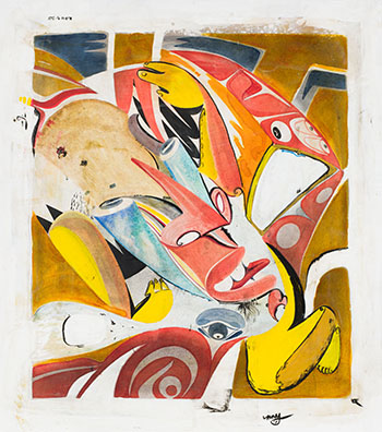 2011-5-30 by Michael Nicoll Yahgulanaas sold for $1,250