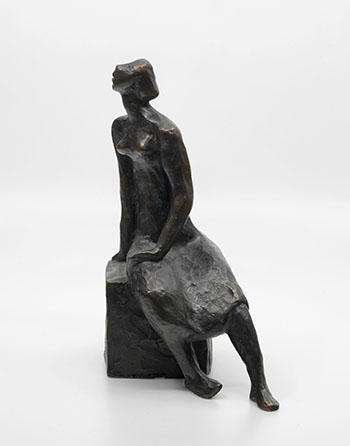 Seated Figure by Sybil Kennedy vendu pour $1,875
