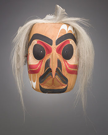 Bird Mask by Joe David vendu pour $3,750