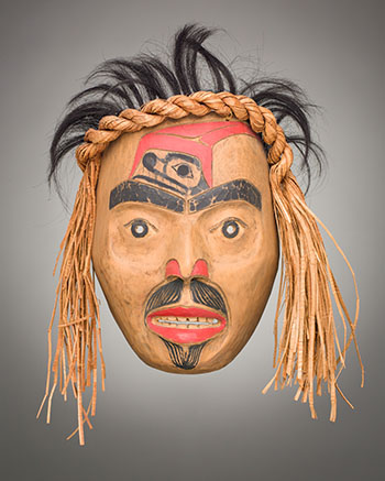 Haida Portrait Mask by Freda Diesing vendu pour $31,250