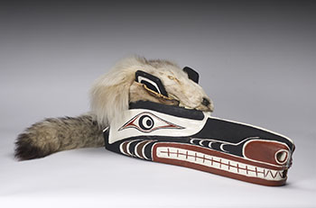 Wolf Mask by James Dick sold for $1,000