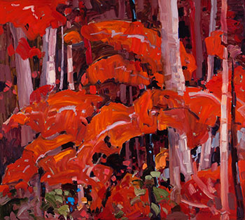 Rouges de septembre by Bruno Cote vendu pour $15,000