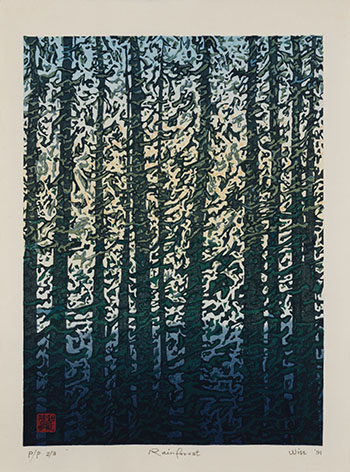 Rainforest by Jack Marlow Wise sold for $281