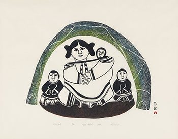 Unekatoati by Pitaloosie Saila sold for $375