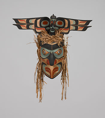 Kingfisher Mask by Dwayne Simeon sold for $7,500