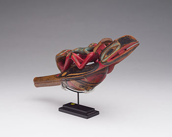Raven Rattle by  Early Northwest Coast Artist sold for $26,000