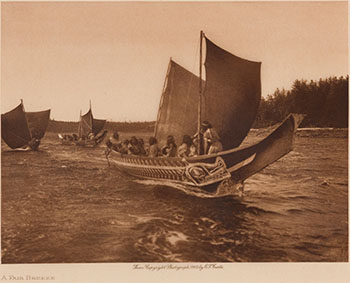 A Fair Breeze by Edward Sherriff Curtis sold for $344