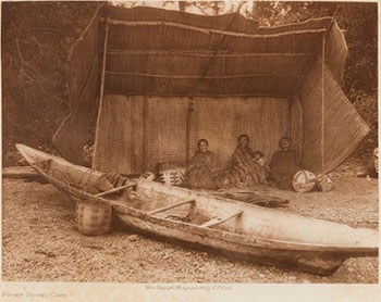 Puget Sound Camp by Edward Sherriff Curtis sold for $219