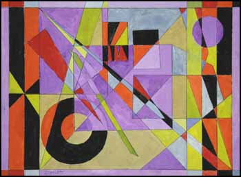 Abstract by Rolph Scarlett vendu pour $1,610