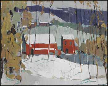 Winter Landscape by Donald Appelbe Smith sold for $585