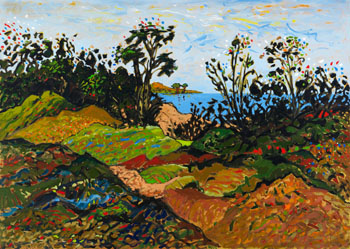 Spring Landscape 8044 by Yehouda Chaki vendu pour $22,420