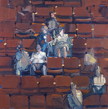 Audience - First Arrivals by Tom Campbell sold for $875