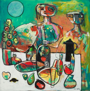 Party Time by Fahri Aldin sold for $2,500