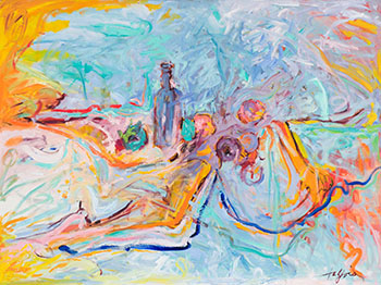 Abstract Still Life by Telford Fenton vendu pour $625