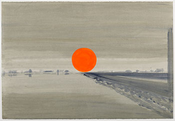 Red Dot (Holland) by Wanda Koop sold for $15,000