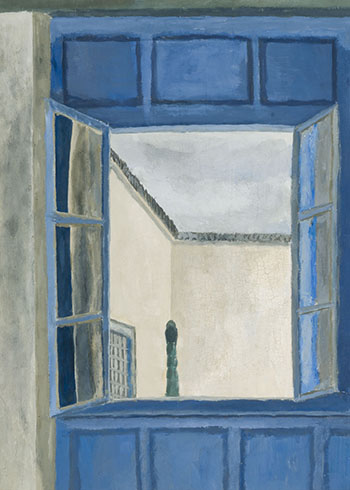 The Mestaouis House, Tunis by Christiane Sybille Pflug sold for $4,688