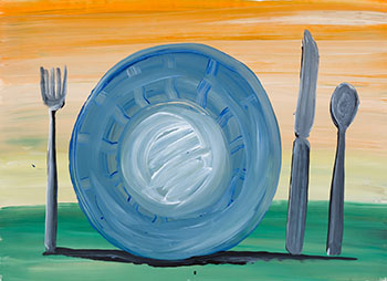Place Setting by Wanda Koop sold for $6,875