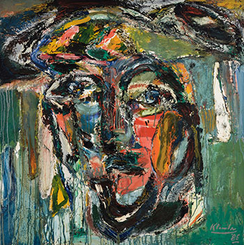 Landscape (Self Portrait # III) by Harold Klunder sold for $13,750
