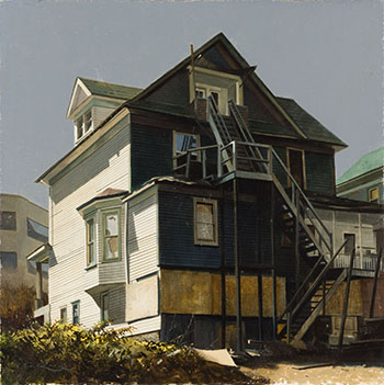 House on West 8th Vancouver (Soon to be Demolished) by Geoffrey Alan Rock sold for $1,875