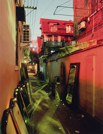 Alley With Mirrors, Nanchang Lu, 2002 by Greg Girard sold for $2,500