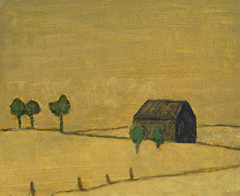 Lonely Barn by Barker Fairley sold for $8,125