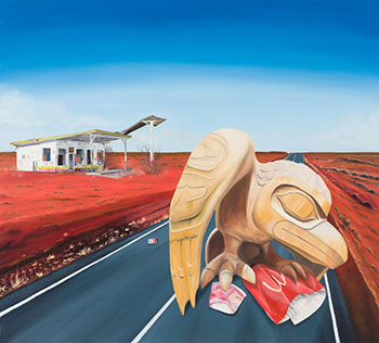 Raven and Last Meal by Levi Nelson sold for $8,750