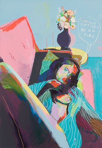 The Romantic by Andy Dixon sold for $31,250