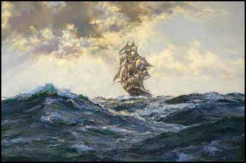 The Mighty Ocean by Montague J. Dawson sold for $74,750