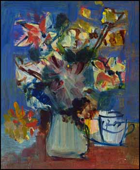 Still Life with Flowers by Jean Dufy sold for $8,625