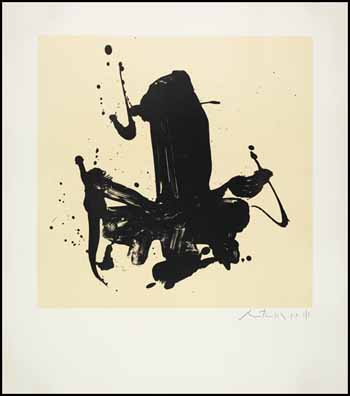 Untitled by Robert Motherwell sold for $1,989