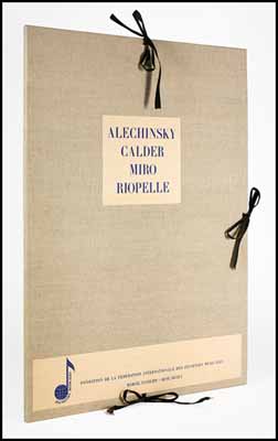 Alechinsky / Calder / Miro / Riopelle by  Various Artists sold for $4,973
