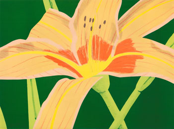 Day Lily I by Alex Katz sold for $4,425