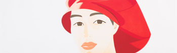Red Cap by Alex Katz sold for $16,520