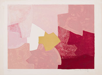 Composition rose by Serge Poliakoff sold for $4,688