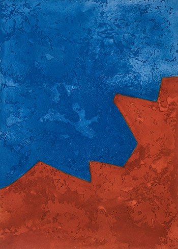 Composition rouge et bleue by Serge Poliakoff vendu pour $5,313