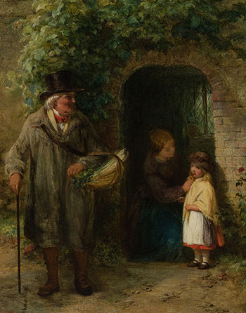 Ready For A Stroll by George Bernard O'Neill sold for $1,500