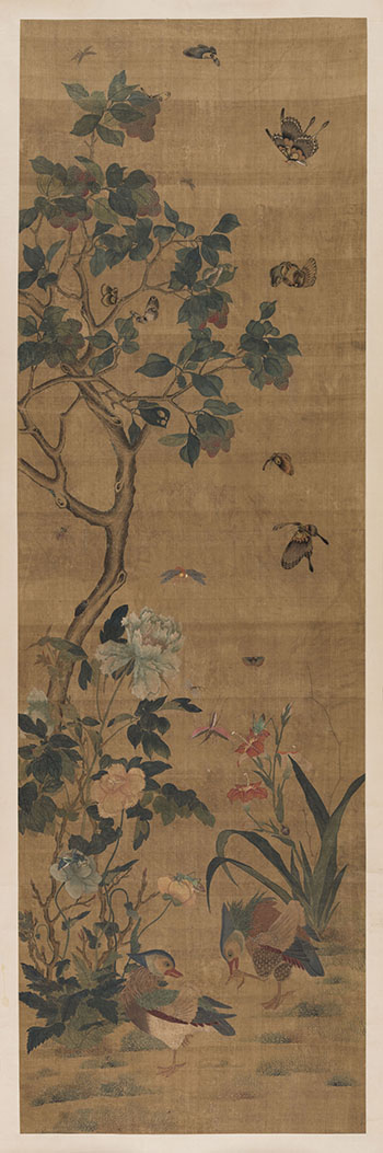 Auspicious Birds and Insects, Late 19th Century by  Chinese School sold for $500