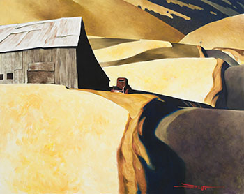Road to the Hills by Z.Z. Wei sold for $11,875
