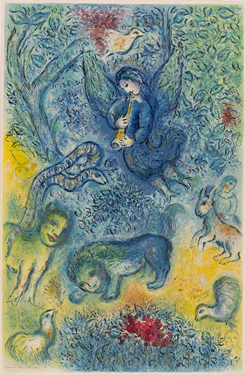 The Magic Flute by Marc Chagall vendu pour $28,125