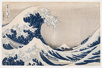 Under the Well of the Great Wave Off Kanagawa by Katsushika Hokusai vendu pour $691,250