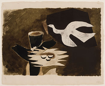 Le nid by After Georges Braque sold for $438
